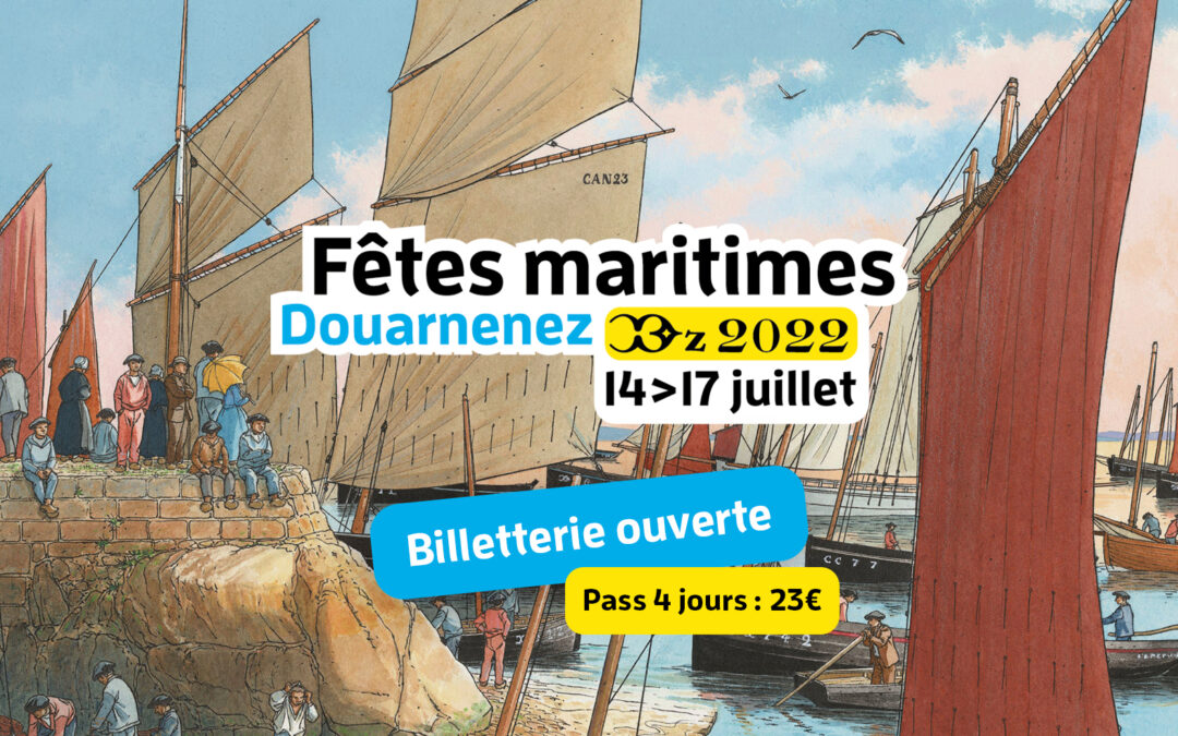 Retrouvez les Fêtes Maritimes à Douarnenez du 14 au 19 juillet